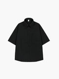 Seersucker combat pocket check shirt