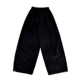 Bowl Pintuck Corduroy Pants