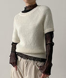 Dot See-Through Polar T-shirt