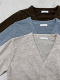 Groa Wool V-neck Cardigan