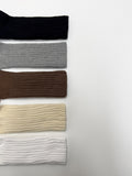 Semi Ribbed Daily Long Socks
