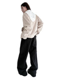 SUEDE BUTTON LINE JACKET