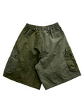 Color Matching American Casual Cargo Bermuda
