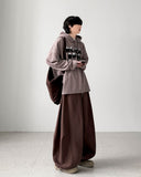 Arumi Hood Over Knit
