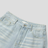 Vintage Star Patch Bermuda Denim