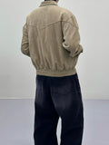 IL Cut Suede Quilted Jacket
