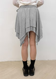 LAYERED CUTTING SKIRT