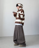 Devil Cable Hood Knit