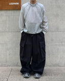 Big Cargo Cotton Balloon Pants