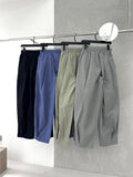 Multi-Tuck Nylon Balloon Pants