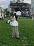 138 Dyeing Balloon Wide Denim Pants