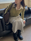 Tie Training Banding Long Skirt