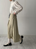Charming Tie Puff Blouse