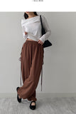 Melo Ribbed Off-Shoulder T-Shirt
