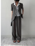 Pintuck Slim Fit Elbow Length Shirt