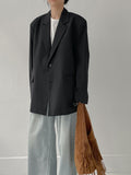 Stripe Single Overfit Blazer