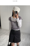 Garden Frill See-through T-shirt