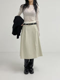 Lambswool V-Neck Cropped Cardigan