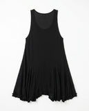 PLEATED FRILL ONEPIECE