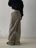 Leopard Bijo Wide Pants