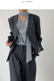 Scott Drape Tie Blouse