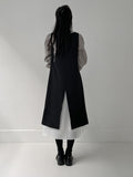 [Tie SET] Arc Raglan Round Blouse
