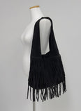 Bohem Fringe Suede Shoulder Bag