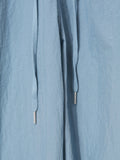 Nylon Multi Pocket Banding Pants