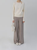 [Premium] Loe Diagonal Wrapping Knit