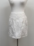 Jacquard Flower Mini Skirt