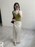 Tone-tone Ribbed Sleeveless