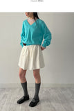 Baer Wool V-Neck Loose-Fit Knit