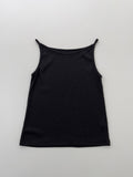 Rudin Boat Neck Ribbed Sleeveless