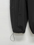 Pleats Nylon Jogger Wide Pants
