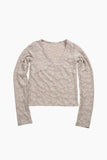 Shadow Sheer Long Sleeve