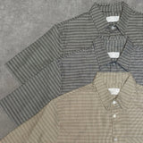 Kosi Seersucker Crop Short Sleeve Shirt