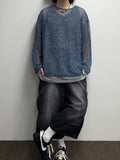 Salt Washed Bermuda Cargo Denim