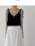 Something Crop Knit Bustier