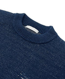 Jagged Damage Cotton Knit