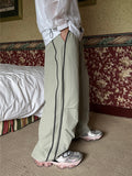 Nylon Track String Pants