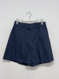 Basic Cotton Short Wide Pants