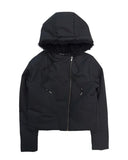 FUR HOOD CROP PADDING