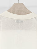 [Premium] Whole Garment Cariha V-neck Short Sleeve Knitwear