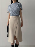 Milly Shirring Cap Sleeve T-Shirt
