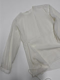 Edin Wrap Loose Fit Blouse