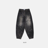 Smog Washed Balloon Denim