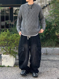 Moa Wool Twist Round Knit