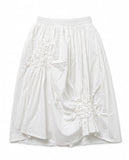 SHIRRING VOLUME LONG SKIRT