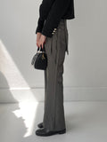 Beryl Wrap Skirt Boot Cut Slacks