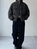 High-Neck Big Pocket Two-Way Padding